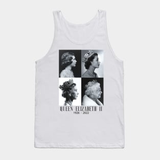 Rip Queen Elizabeth II God Bless the beautiful Queen 1926-2022 Tank Top